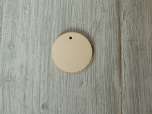 Dřevěné závěsné kolečko 5 cm