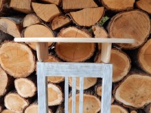 Dřevěná polička  45 cm
