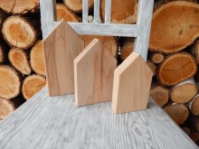 Dřevěný domek 10 x 20 cm buk český výrobek