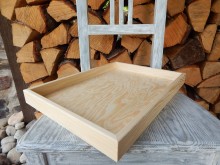 Dřevěný podnos borovice  30 x 40 cm český výrobek