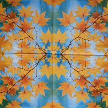 Ubrousky 33 x 33 cm Listí