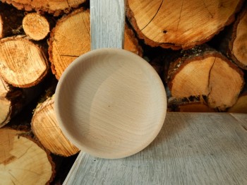 Dřevěný talířek 9,5 cm 