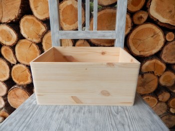 Dřevěný box střední falešný otvor