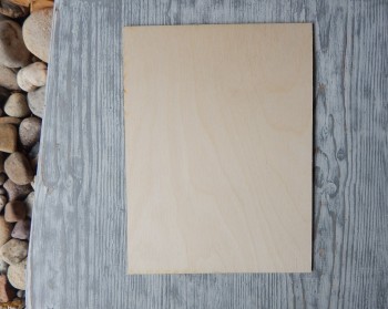 Dřevěná destička překližka A4