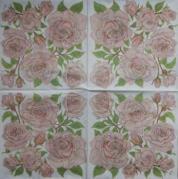 Ubrousky 33 x 33 cm Roses