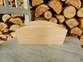 Dřevěná krabička - podnos větší