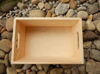 Dřevěný box malý