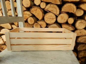 Dřevěná přepravka dlouhá
