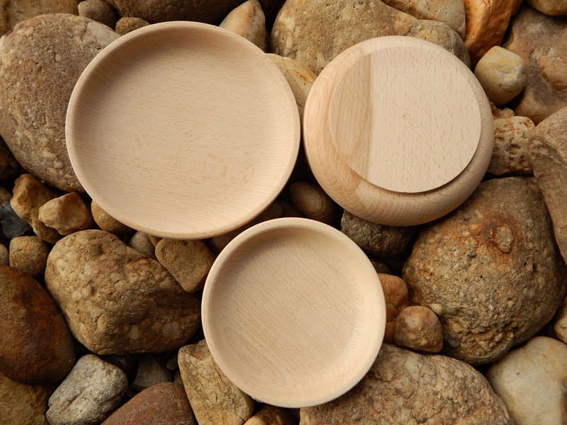 Dřevěný talířek  13 cm