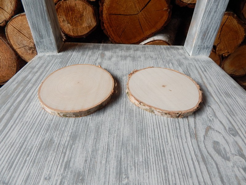 Dřevěná kolečka březová 9 - 10 cm