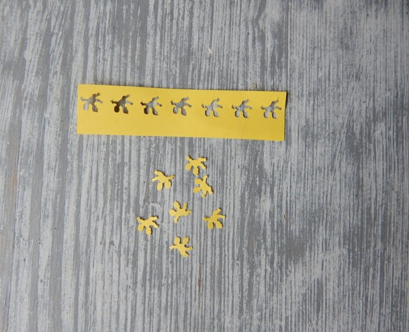 Děrovačka dekorační 9,5 mm Andílek