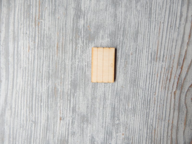 Dveře dřevěné 4 cm 1 ks